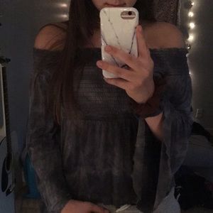 American Eagle Blue Long Sleeve